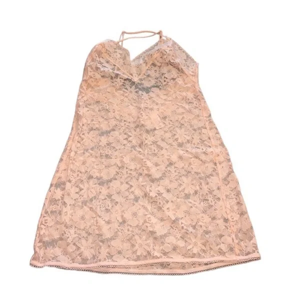 chinese dress ladies Pink Satin Slip Dress main image 0